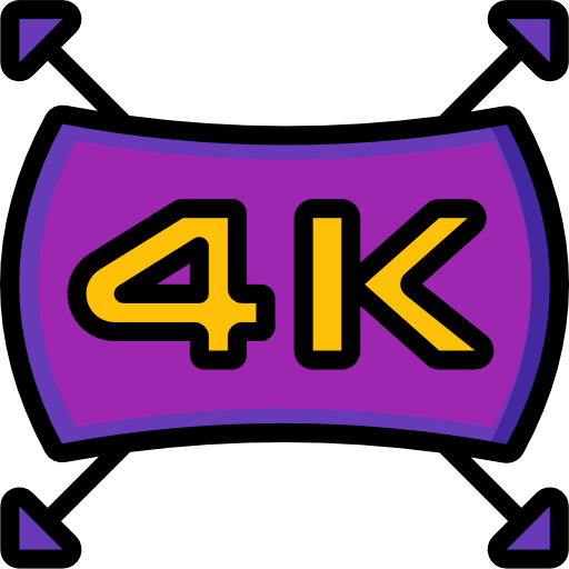 4k Basic Miscellany Lineal Color icon