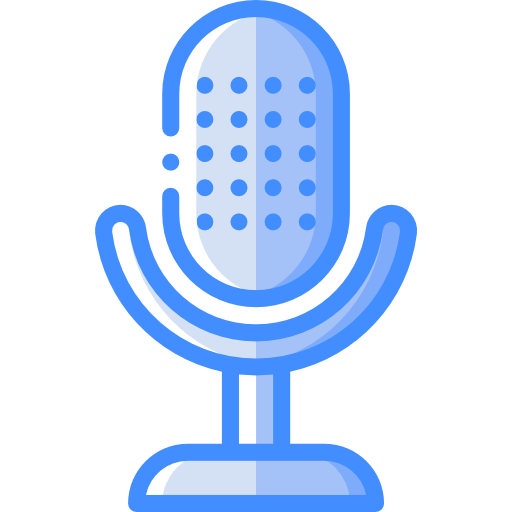 microfono Basic Miscellany Blue icona