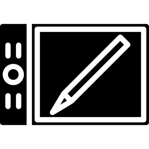 tableta gráfica srip Fill icono