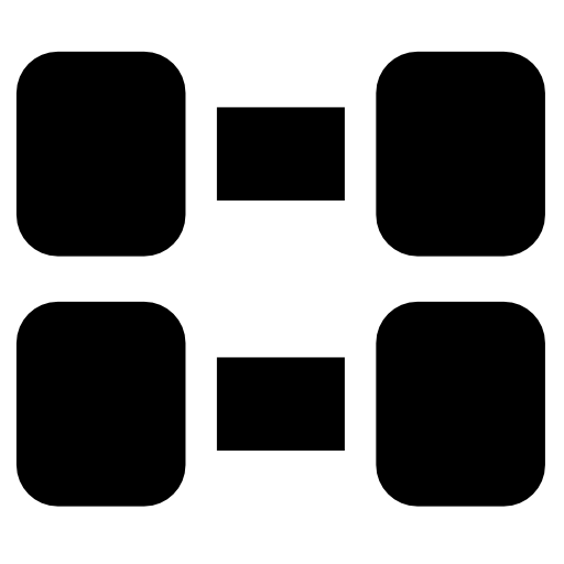 mancuernas Basic Rounded Filled icono