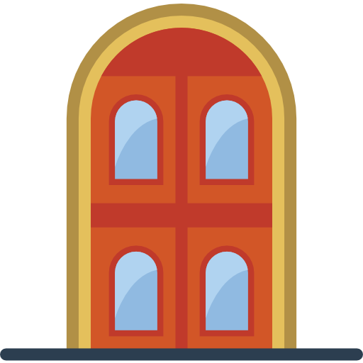 deuren Basic Miscellany Flat icoon