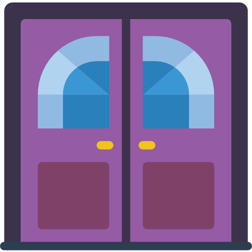 Doors Basic Miscellany Flat icon