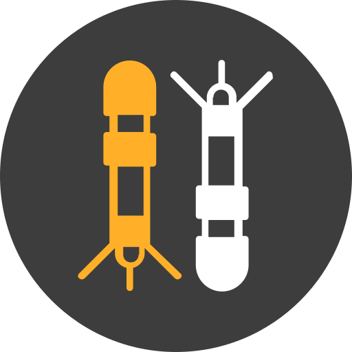 rakieta rakietowa Generic color fill ikona