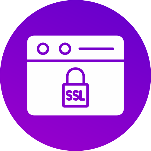 ssl-сертификат Generic gradient fill иконка