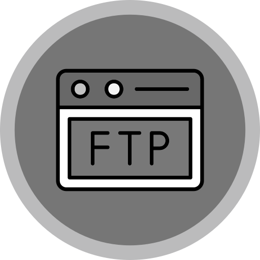 ftp Generic color lineal-color ikona