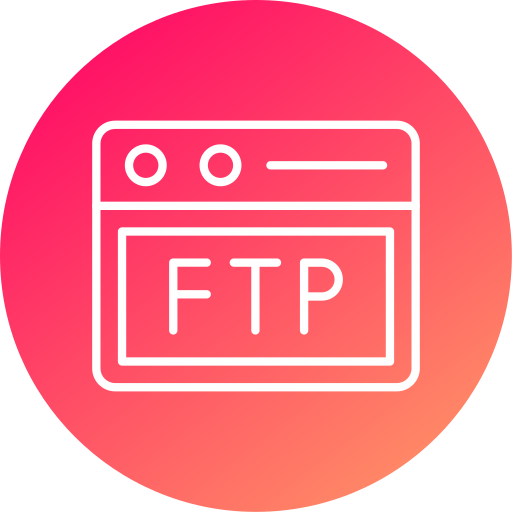 ftp Generic gradient fill icon