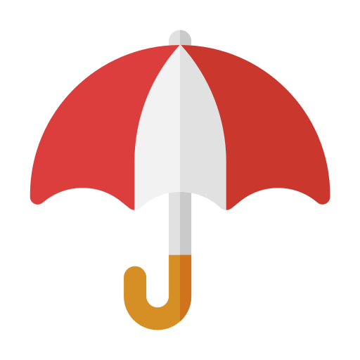 Зонтик Generic color fill иконка