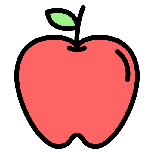 Apple fruit Generic color lineal-color icon
