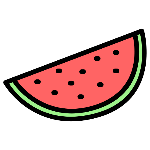 Watermelon Generic color lineal-color icon