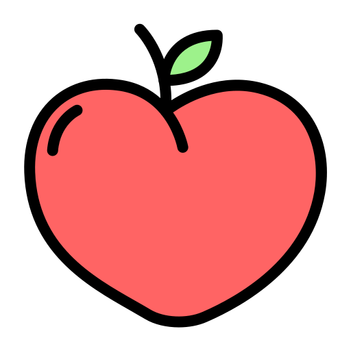 Peach Generic color lineal-color icon