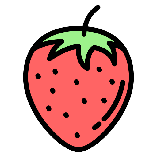딸기 Generic color lineal-color icon