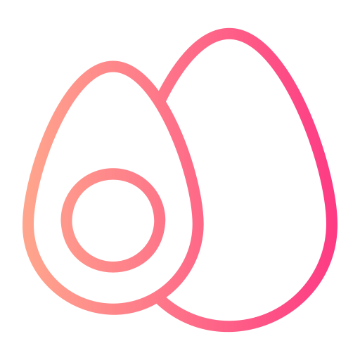 Яйцо Generic gradient outline иконка