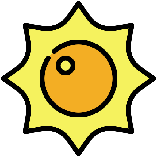 słońce Generic color lineal-color ikona