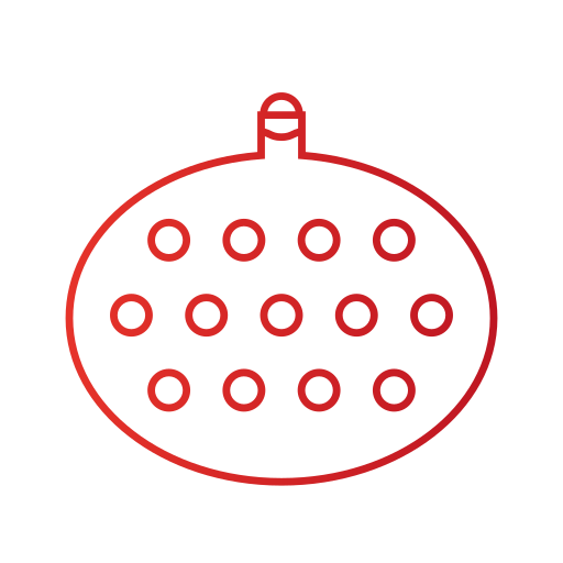 クリスマスボール Generic gradient outline icon