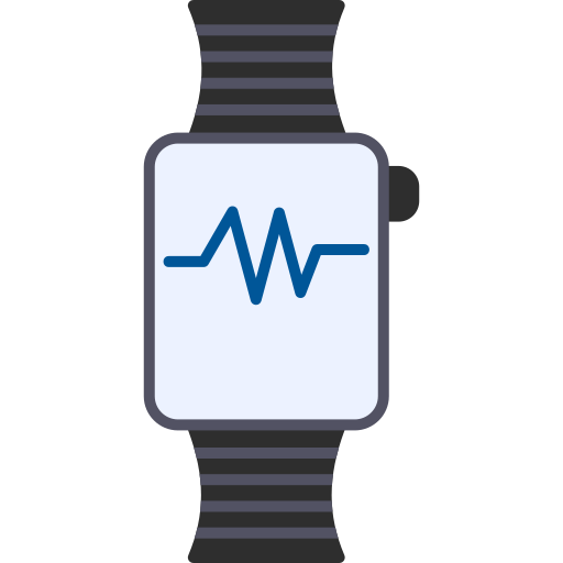 Fitness watch Generic color fill icon