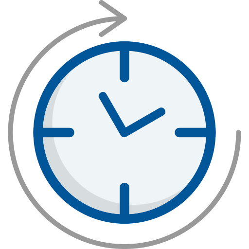 Clockwise Generic color fill icon