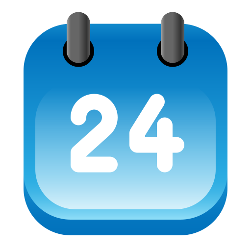 kalender Generic gradient fill icon