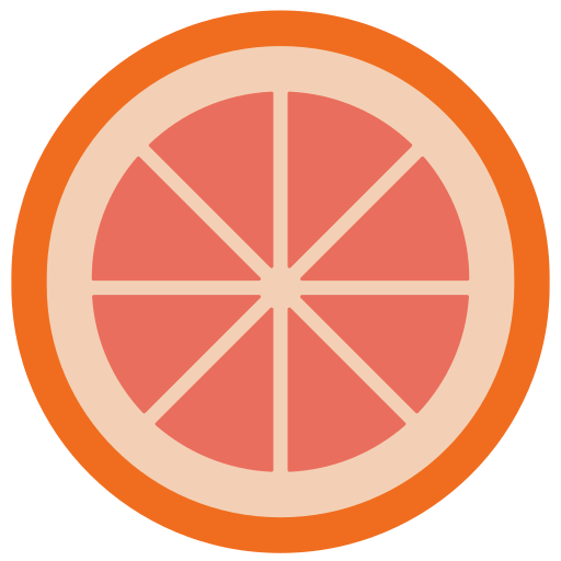 Апельсин Generic color lineal-color иконка