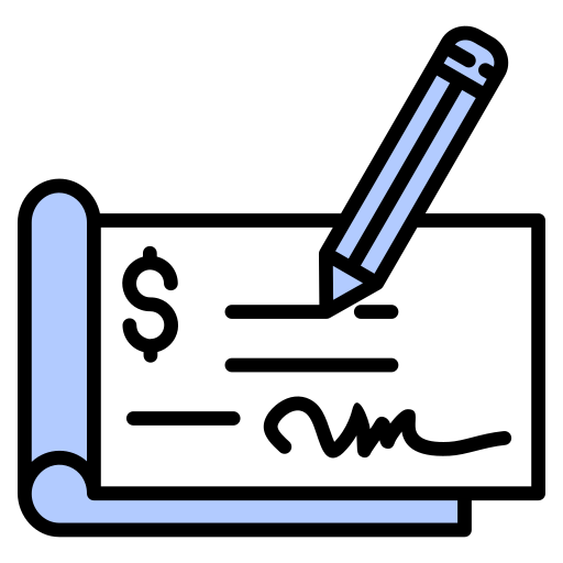 Checkbook Generic color lineal-color icon