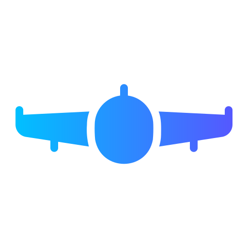 飛行機 Generic gradient fill icon