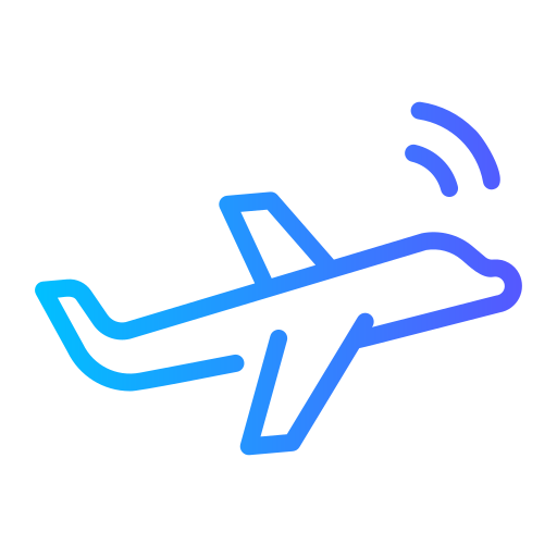 wi-fi Generic gradient outline Ícone