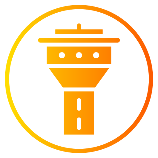Control tower Generic gradient fill icon
