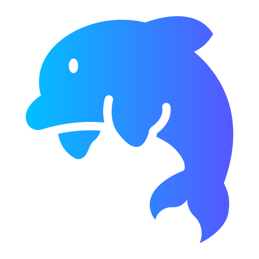 delfin Generic gradient fill icon