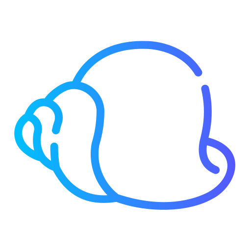달팽이 Generic gradient outline icon