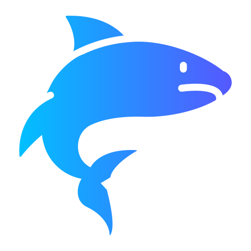 requin Generic gradient fill Icône