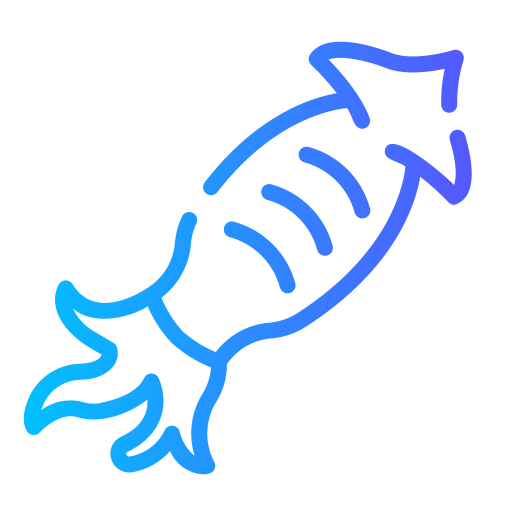 calamaro Generic gradient outline icona