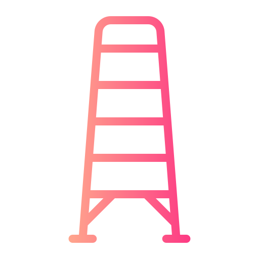 escada Generic gradient outline Ícone