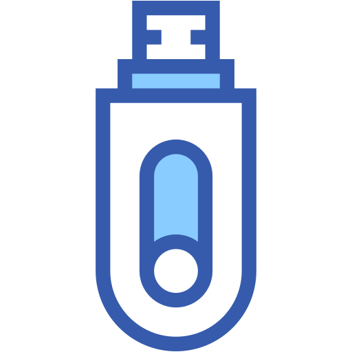 Flashdrive Generic color lineal-color icon