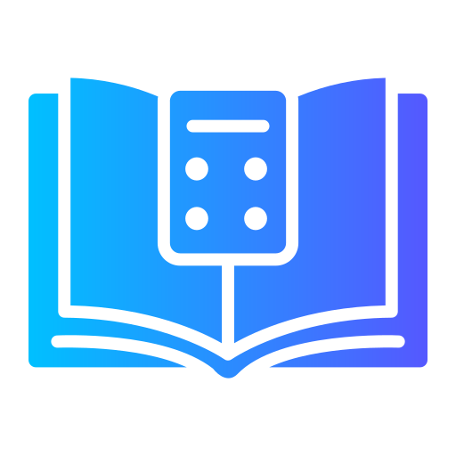 libro mayor Generic gradient fill icono