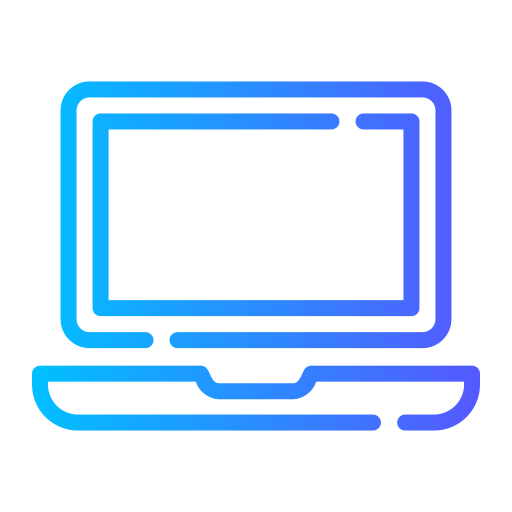 Laptop Generic gradient outline icon