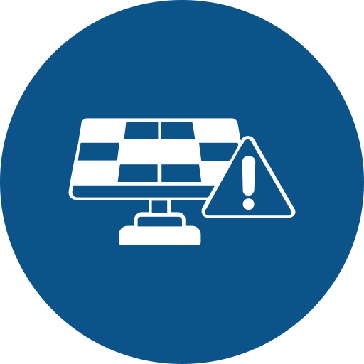 Solar panels Generic color fill icon