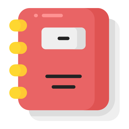 Agenda Generic color fill icon