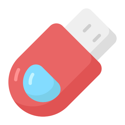 lecteur flash Generic color fill Icône