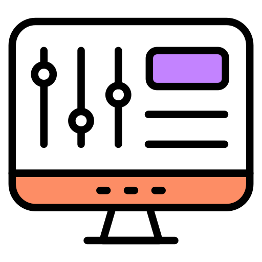 administratie paneel Generic color lineal-color icoon