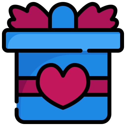 Gift Generic color lineal-color icon