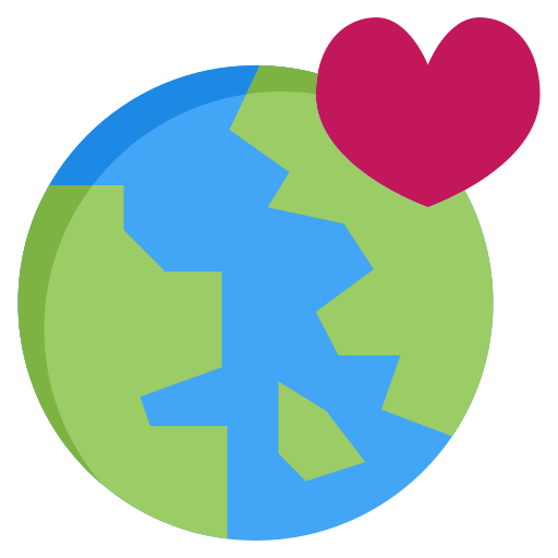Love earth Generic color fill icon