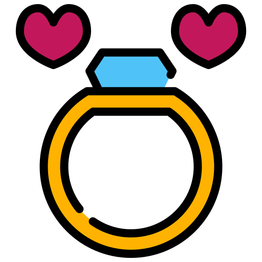 Ring Generic color lineal-color icon