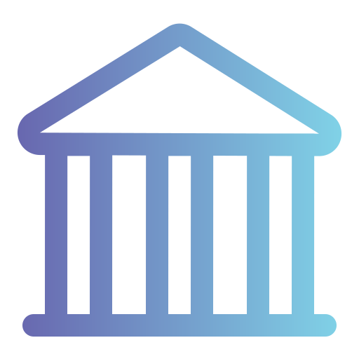 bank Generic gradient outline icon