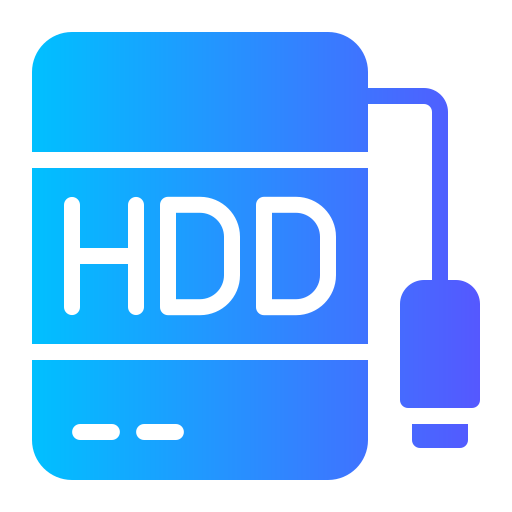 Hdd Generic gradient fill icon