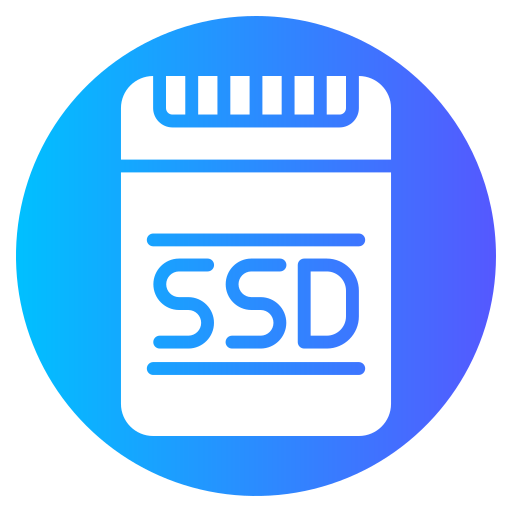 dysk ssd Generic gradient fill ikona