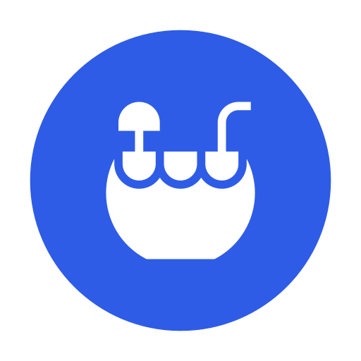 Coconut Generic color fill icon