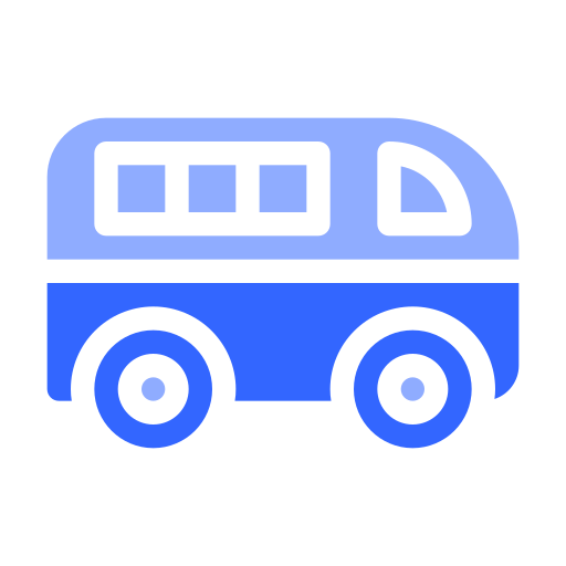 Ônibus escolar Generic color fill Ícone