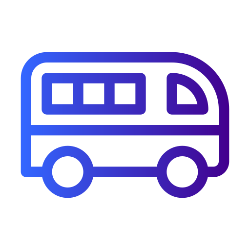 scuolabus Generic gradient outline icona