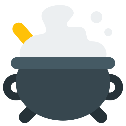 Cauldron Generic color fill icon