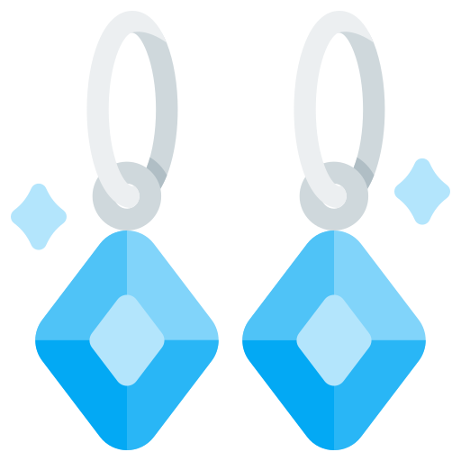 Earring Generic color fill icon