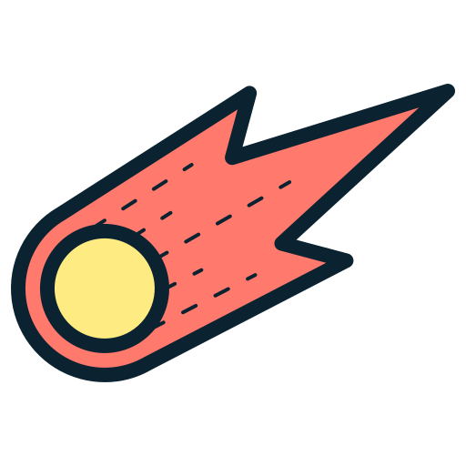 Астероид Generic color lineal-color иконка